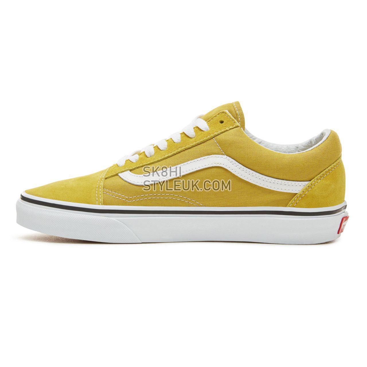 Vans Color Theory Old Skool Classic (Unisex) Mens Womens - Cress Green/True White VA38G1U61 Shoes