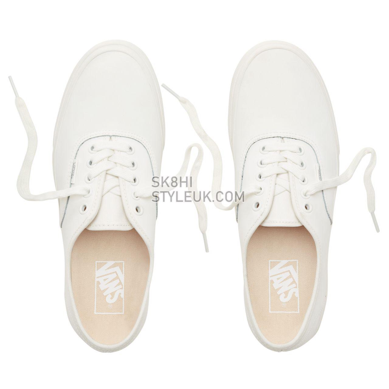 Vans Vansbuck Authentic Classic Mens Womens - (Vansbuck) Blanc De Blanc VA38EMU5V Shoes