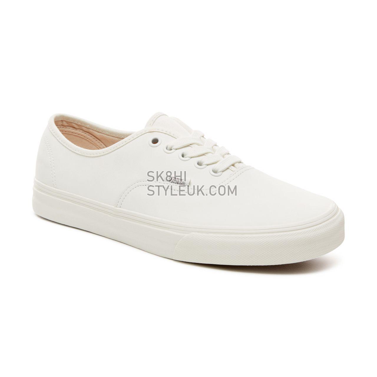 Vans Vansbuck Authentic Classic Mens Womens - (Vansbuck) Blanc De Blanc VA38EMU5V Shoes