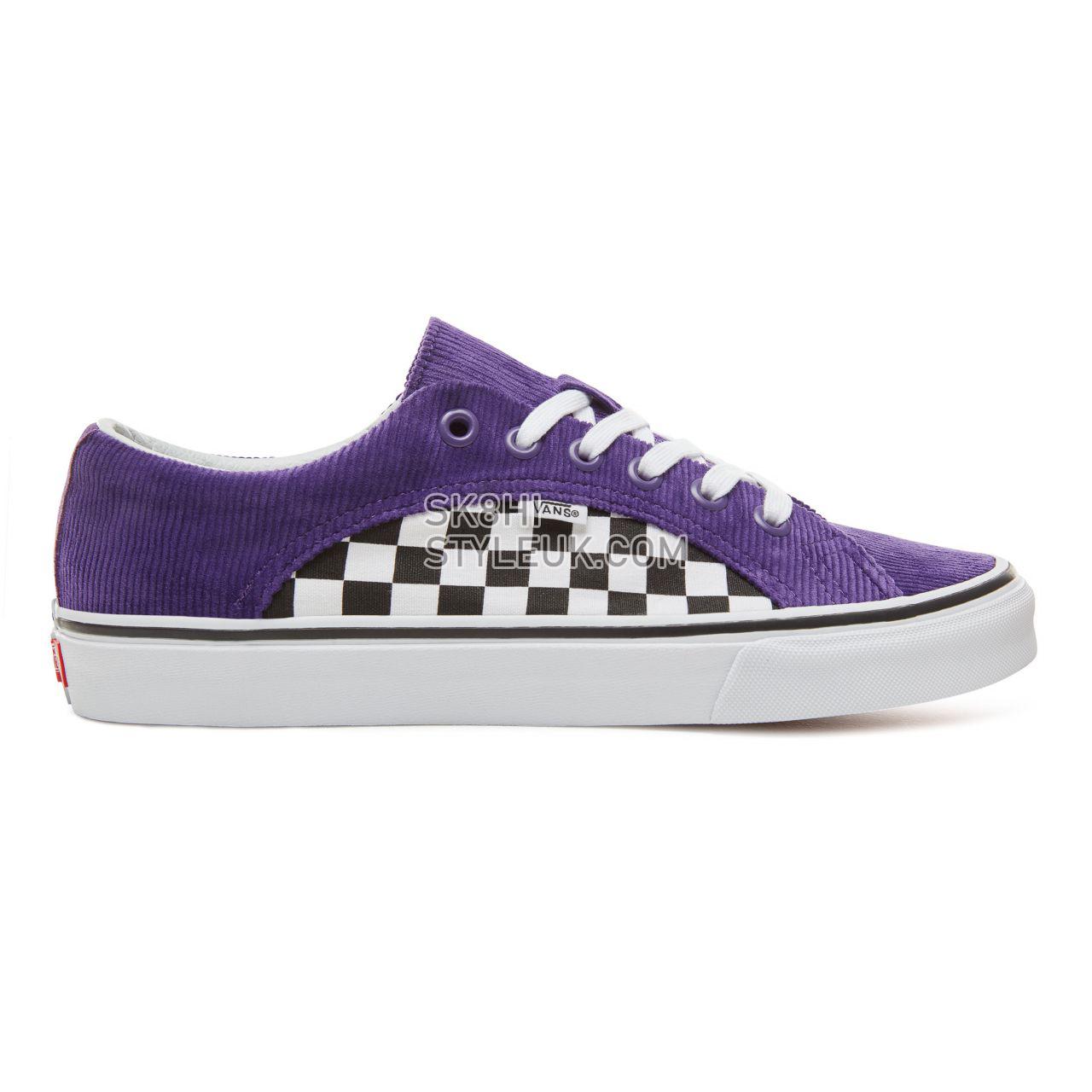 Vans Checkerboard Lampin Classic Mens Womens - (Checker/Cord) Heliotrope/True White VA38FIU9D Shoes