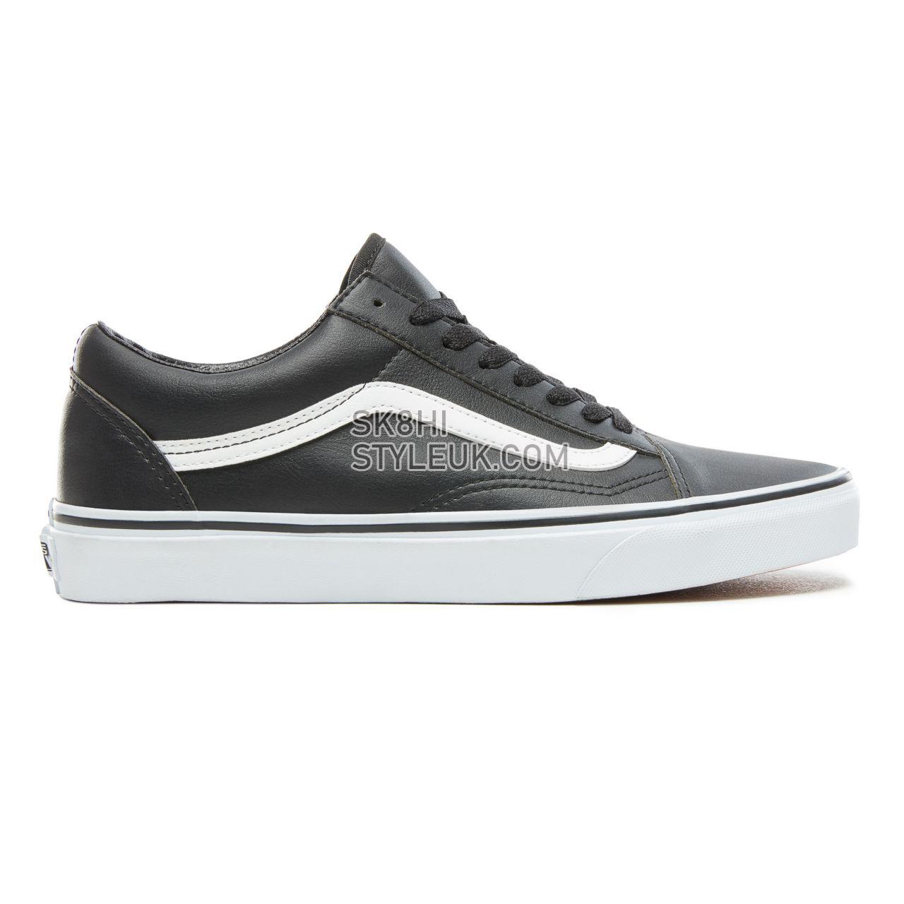 Vans Classic Tumble Old Skool Classic Mens Womens - Black/True White VA38G1NQR Shoes