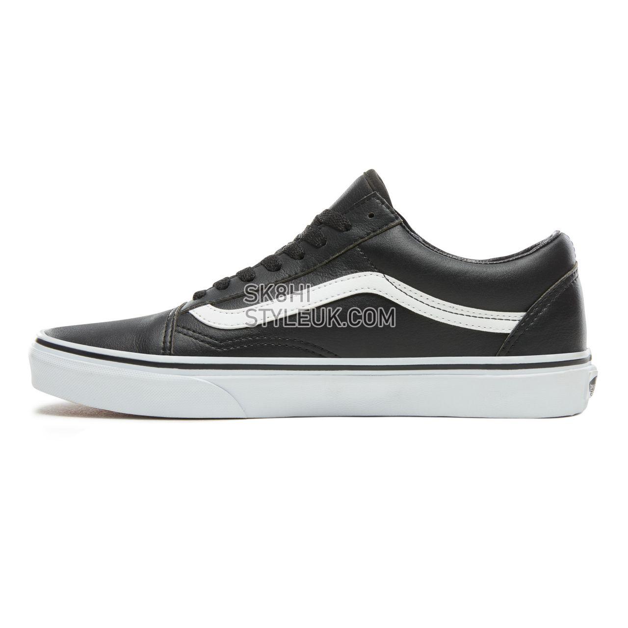 Vans Classic Tumble Old Skool Classic Mens Womens - Black/True White VA38G1NQR Shoes