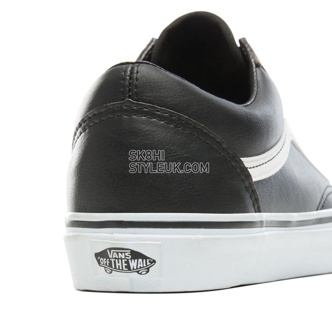 Vans Classic Tumble Old Skool Classic Mens Womens - Black/True White VA38G1NQR Shoes