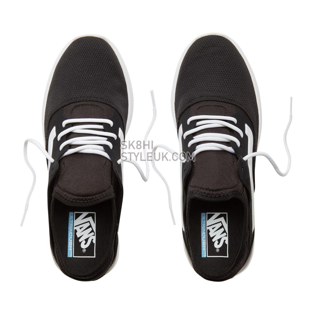 Vans Staple Iso Route Classic Mens Womens - (Staple) Black/True White VA3TKEOS7 Shoes