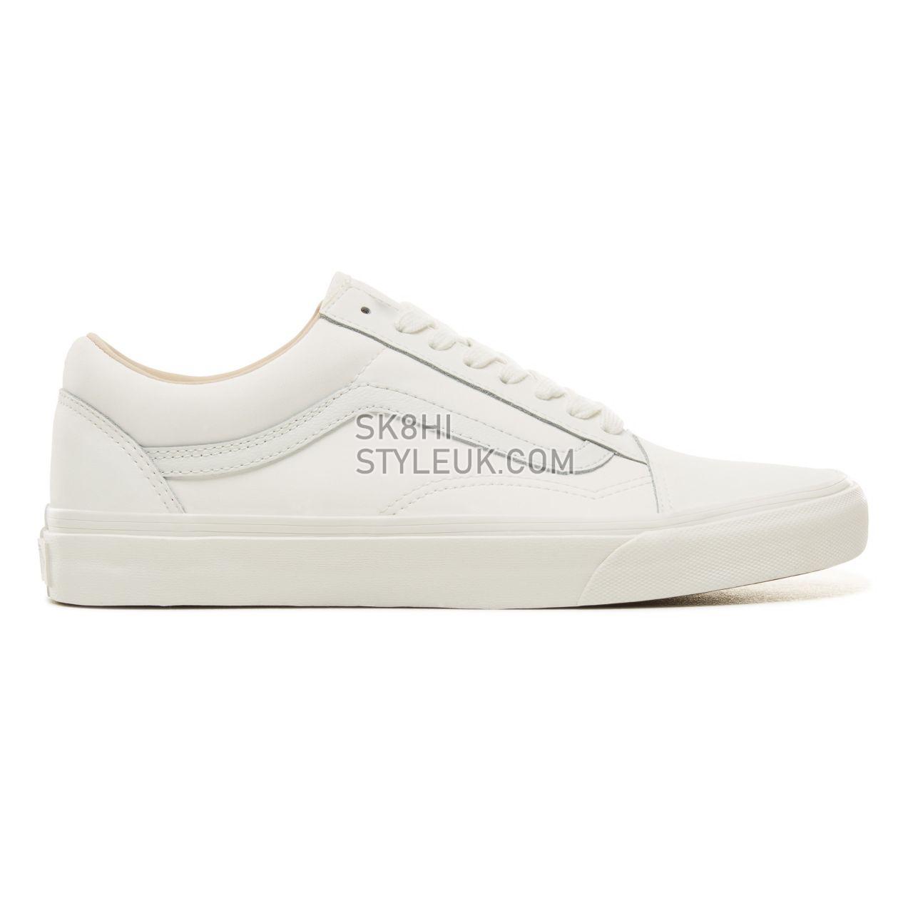 Vans Vansbuck Old Skool Classic Mens Womens - (Vansbuck) Blanc De Blanc VA38G1U5V Shoes