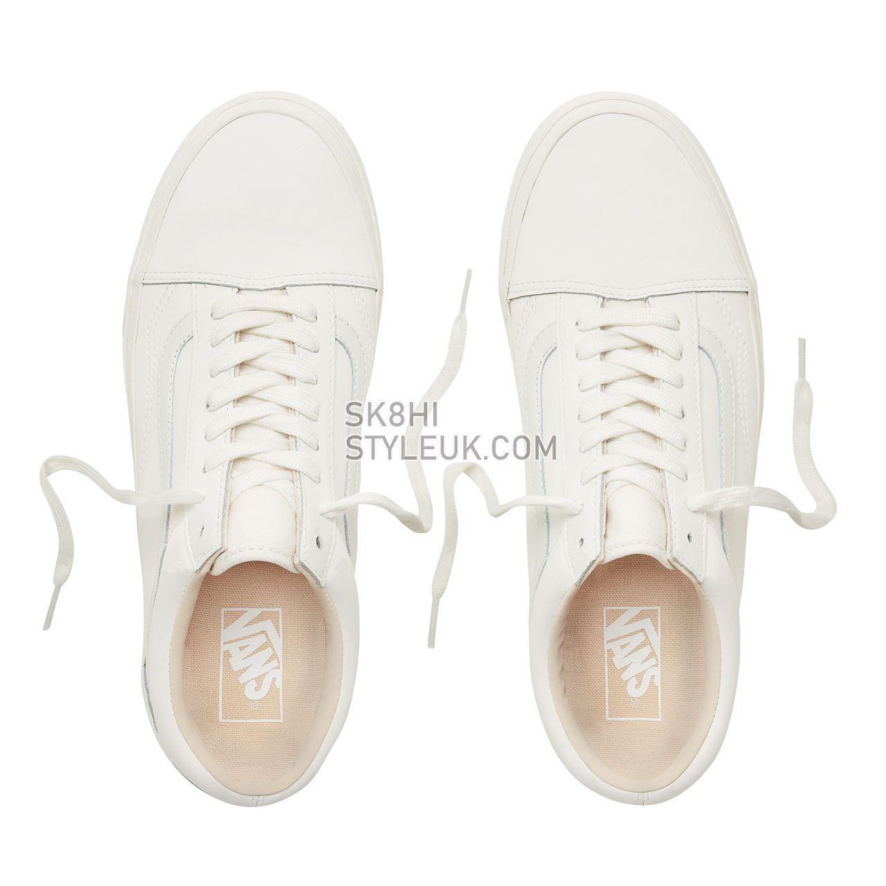 Vans Vansbuck Old Skool Classic Mens Womens - (Vansbuck) Blanc De Blanc VA38G1U5V Shoes