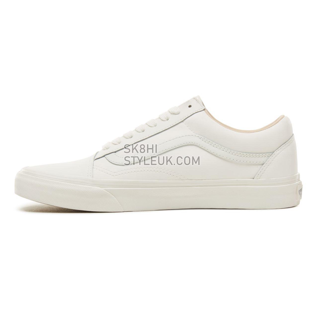 Vans Vansbuck Old Skool Classic Mens Womens - (Vansbuck) Blanc De Blanc VA38G1U5V Shoes