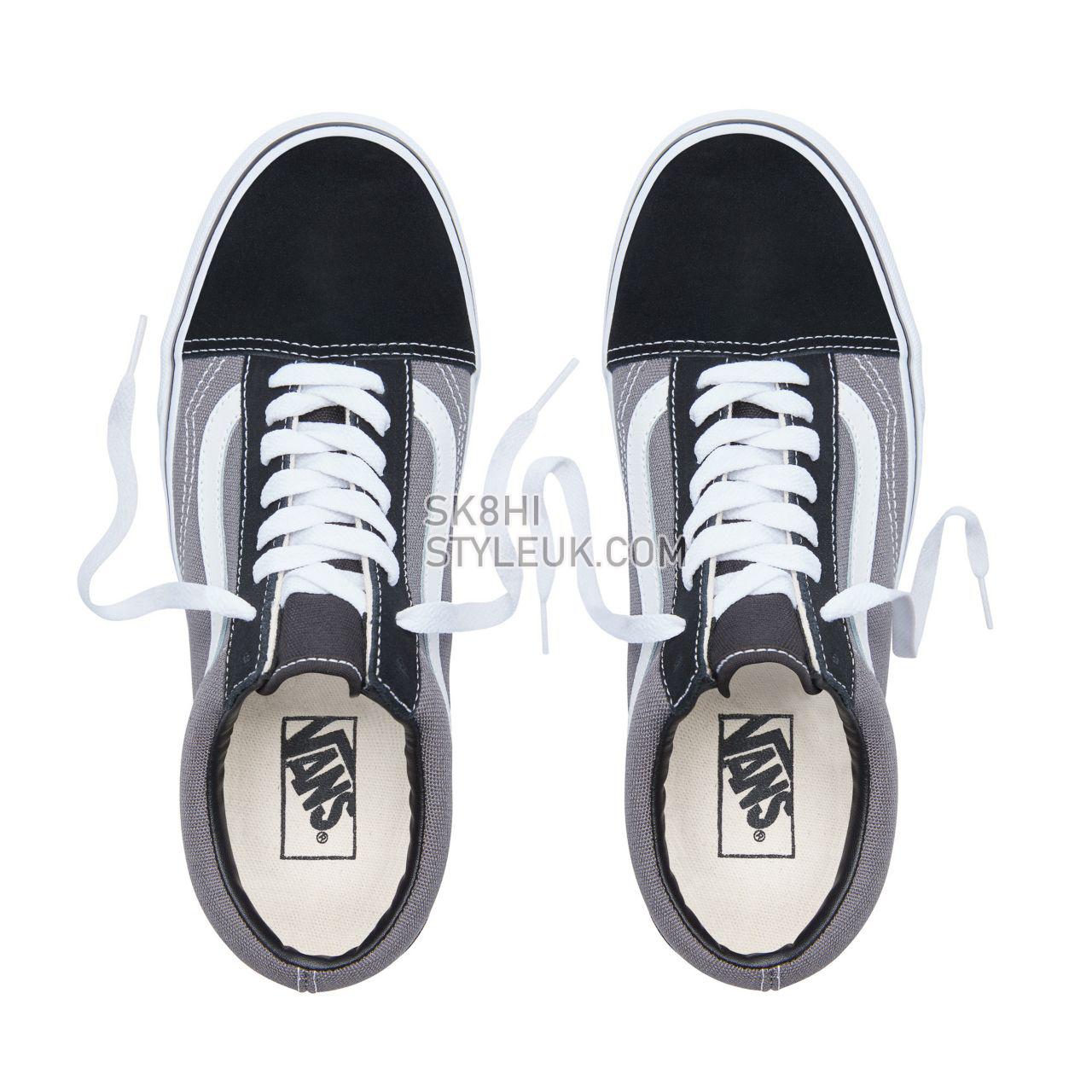 Vans Old Skool Classic Mens Womens - Black/Pewter VKW6HR0 Shoes