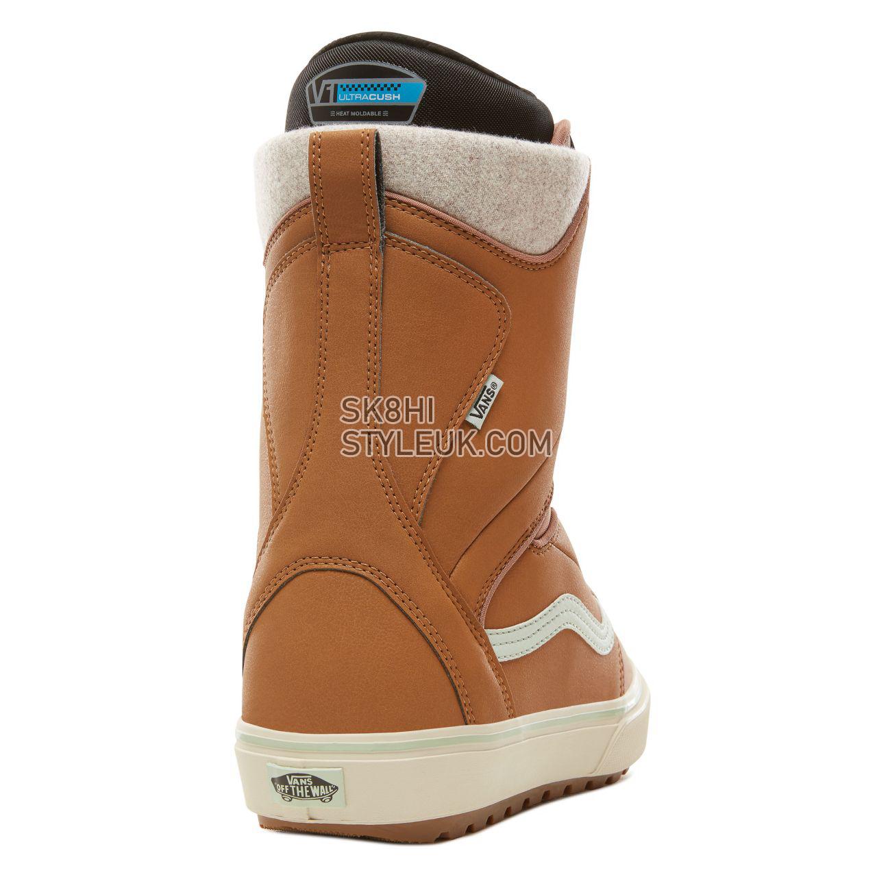 Vans Womens Encore OG Snowboots Womens - Tan/Teal VA3TFPREO Shoes