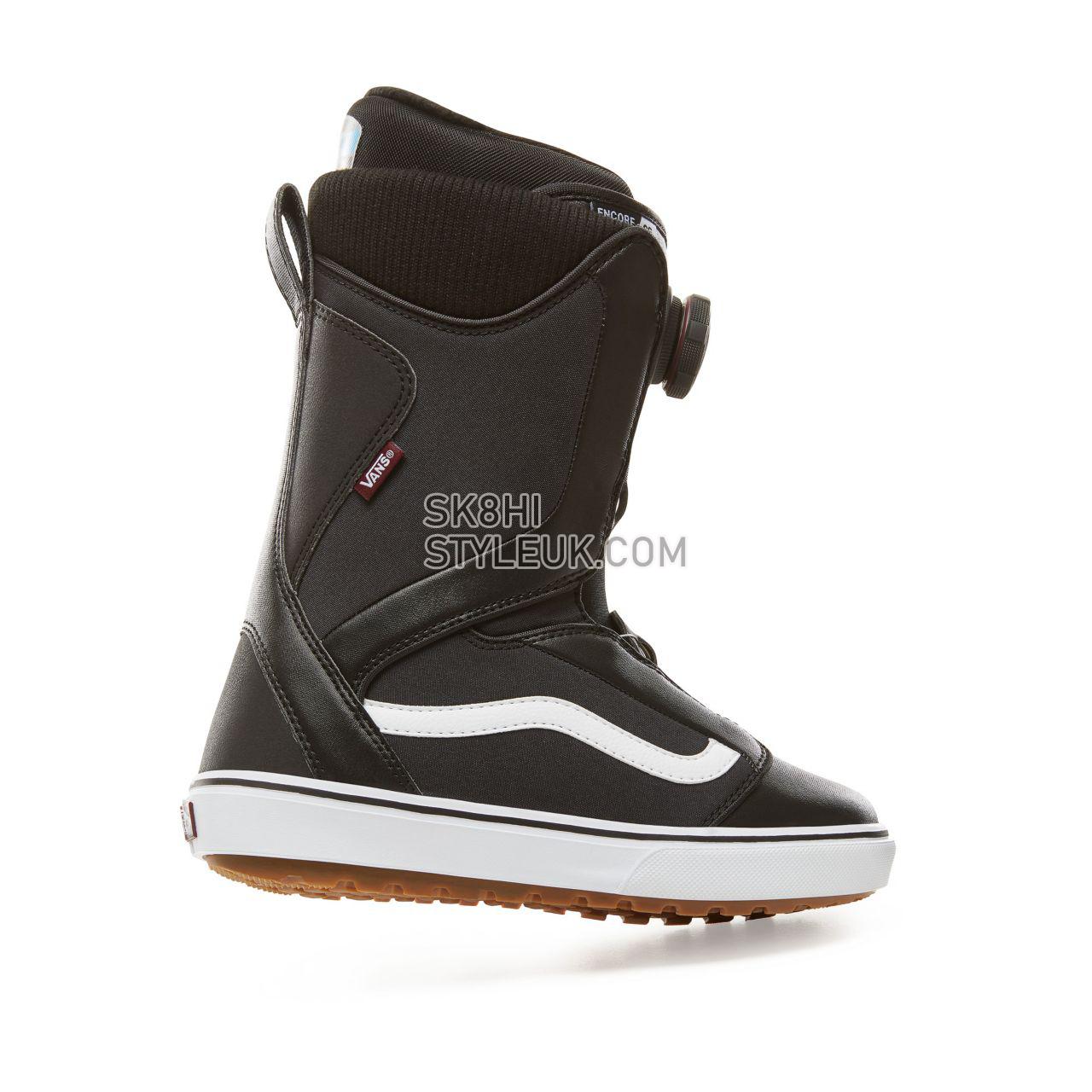 Vans Womens Encore OG Snowboots Womens - Black/White VA3TFPY28 Shoes