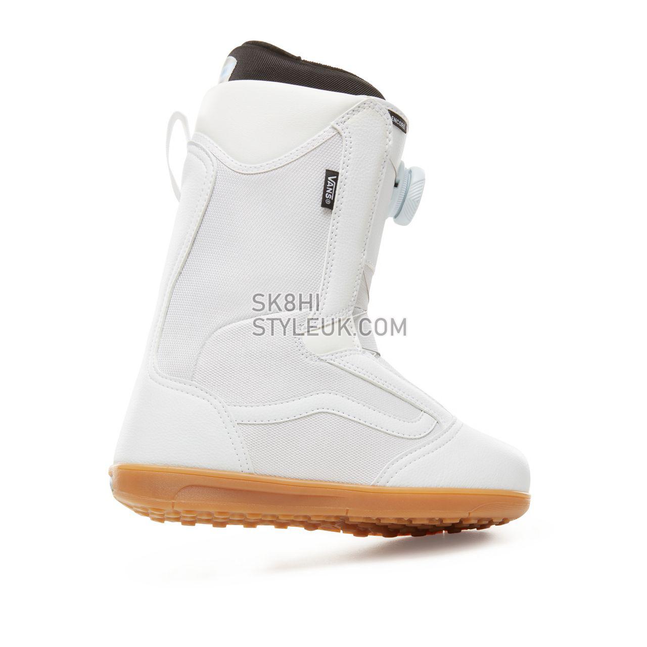 Vans Womens Encore Snowboots Womens - White/Gum VA3TFO9DH Shoes