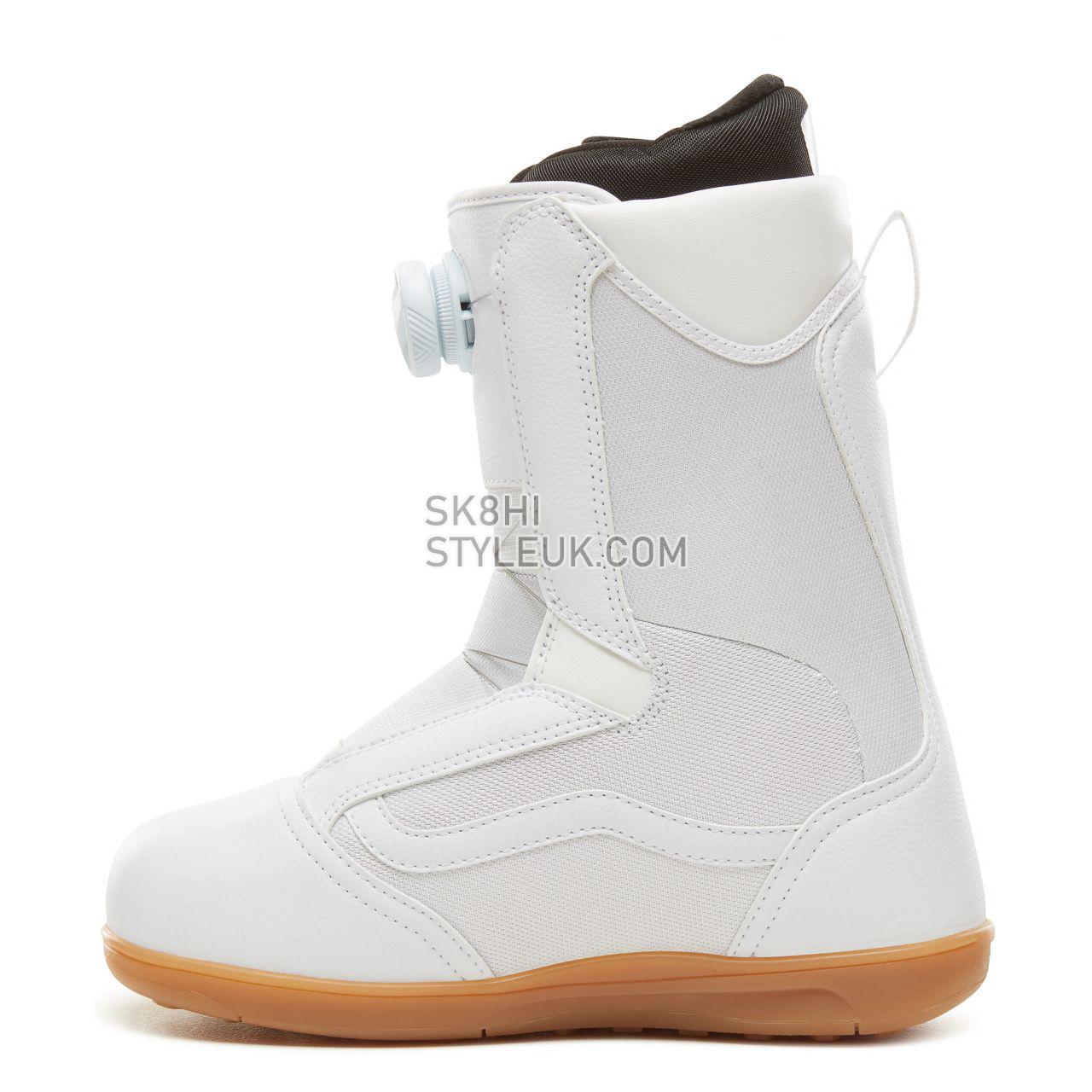 Vans Womens Encore Snowboots Womens - White/Gum VA3TFO9DH Shoes