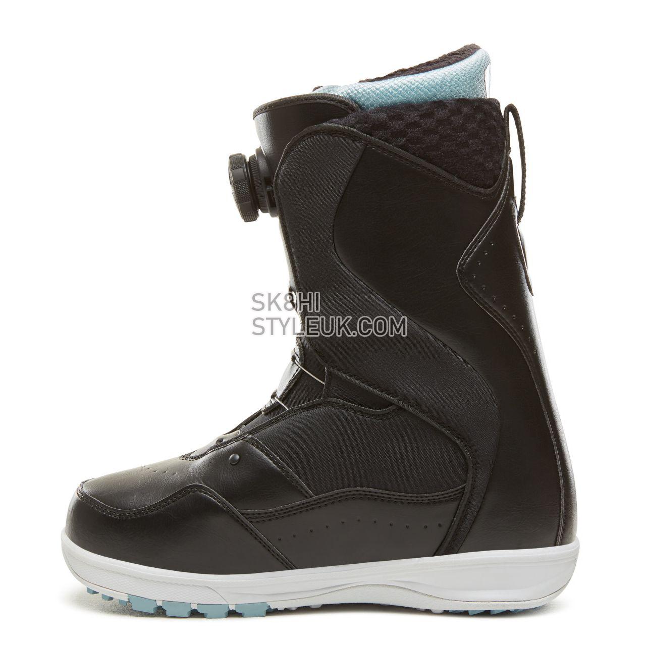 Vans Womens Encore Pro Snowboots Womens - Black/Light Blue VA3TFQYP0 Shoes