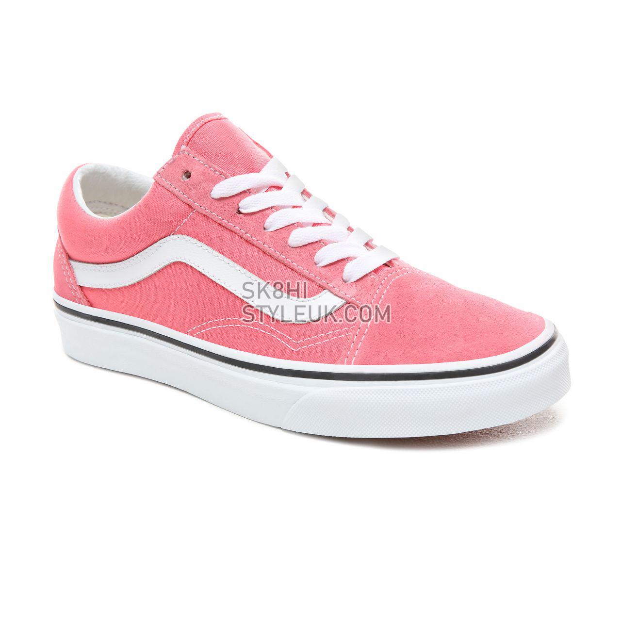 Vans Old Skool Classic Womens - Strawberry Pink/True White VN0A38G1GY7 Shoes