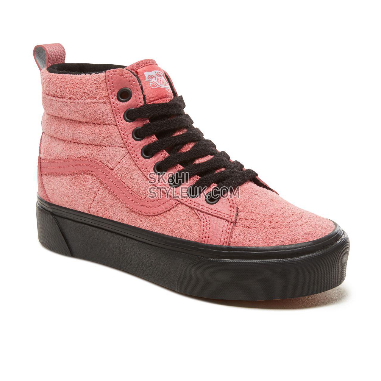 Vans Sk8-Hi Platform MTE Classic Womens - (Mte) Desert Rose/Black VA3TKOUCE Shoes