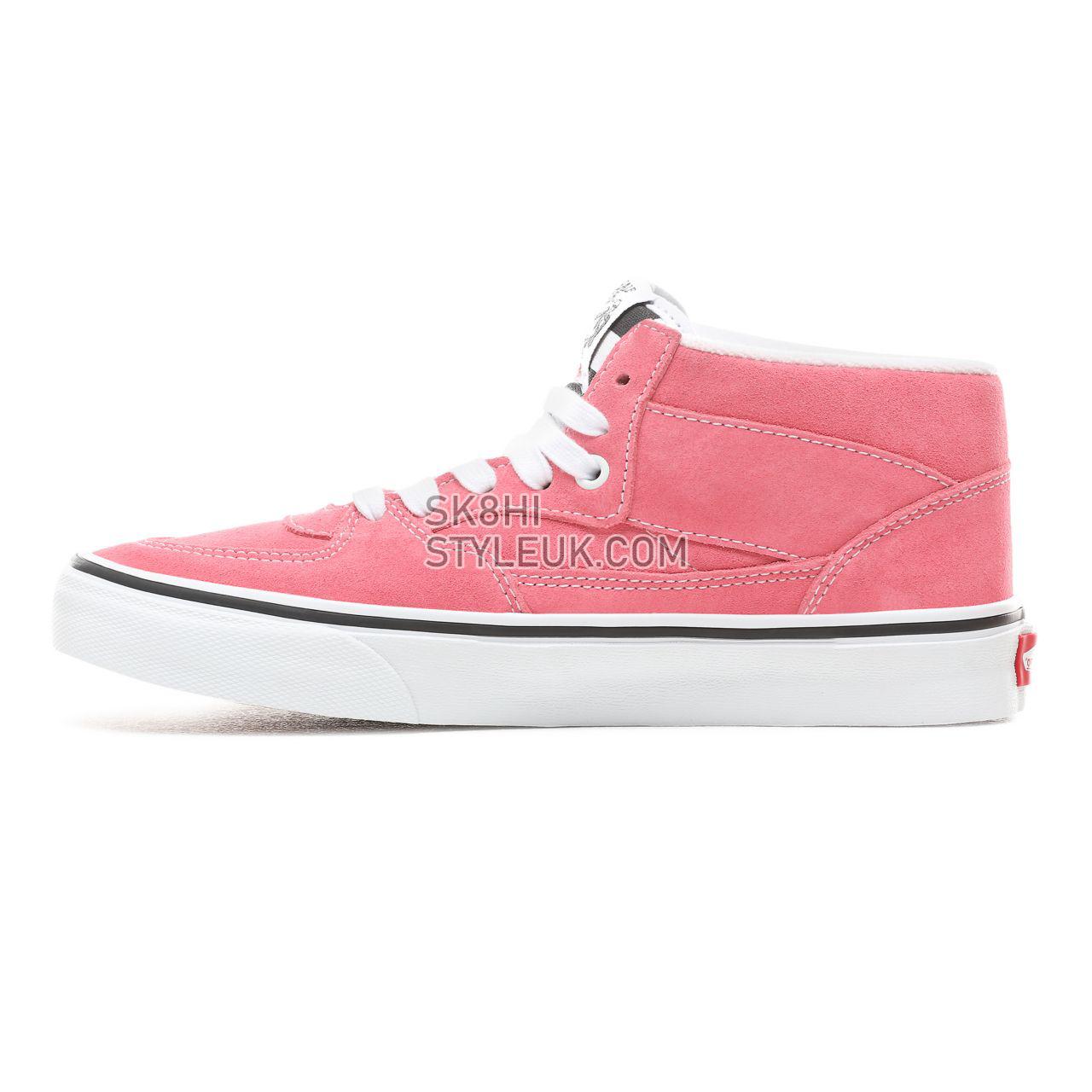 Vans Suede Half Cab Classic Womens - (Suede) Strawberry Pink/True White VN0A348EVQ3 Shoes