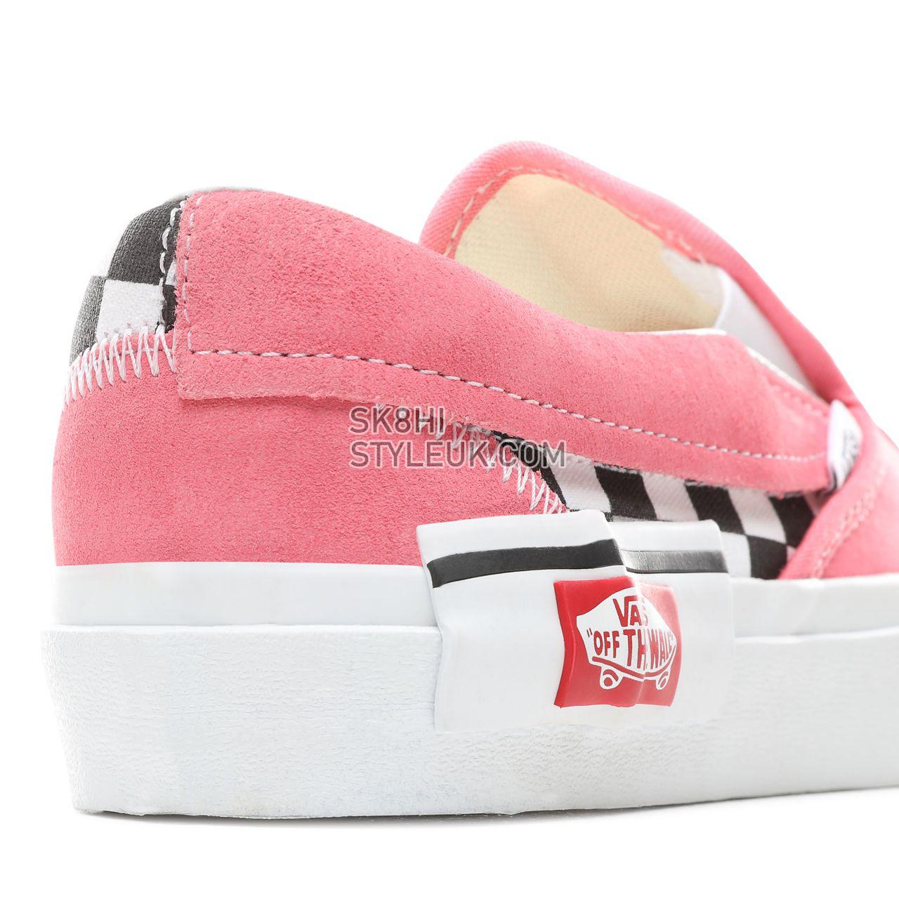 Vans Checkerboard Slip-On Cap Classic Womens - (Checkerboard) Strawberry Pink/True White VN0A3WM5VOX Shoes