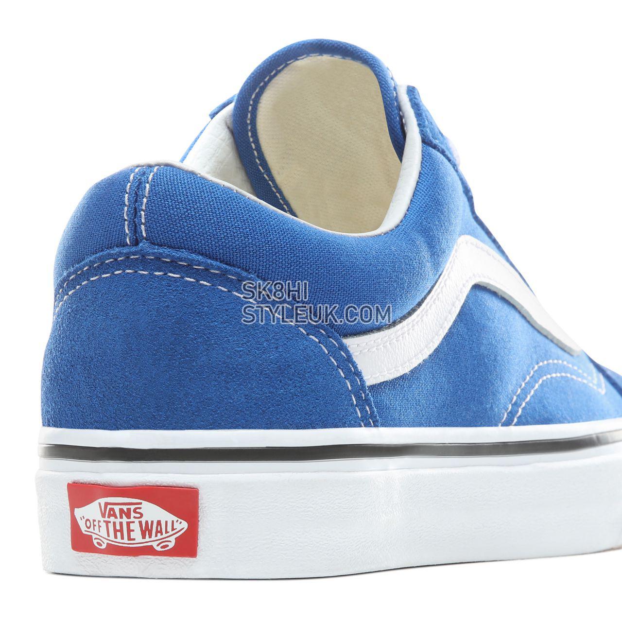 Vans Old Skool Classic Womens - Lapis Blue/True White VN0A38G1VJI Shoes