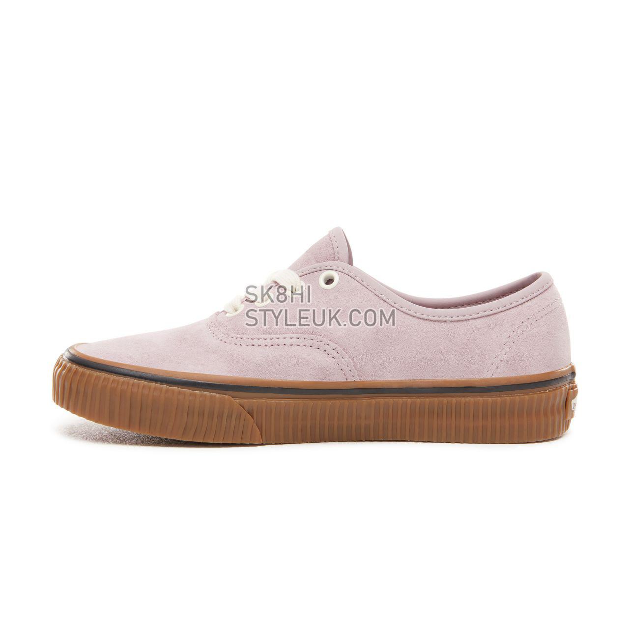 Vans Suede Authentic Classic Womens - (Suede) Violet Ice/Embossed Gum VN0A38EMUKP Shoes