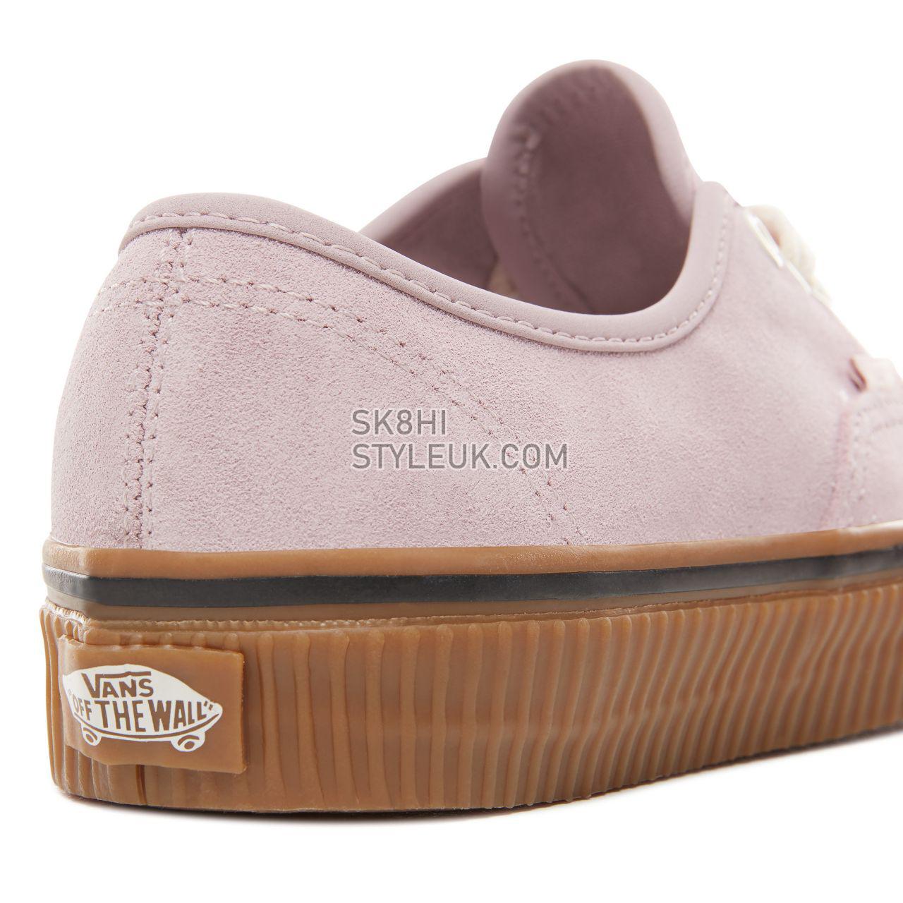 Vans Suede Authentic Classic Womens - (Suede) Violet Ice/Embossed Gum VN0A38EMUKP Shoes