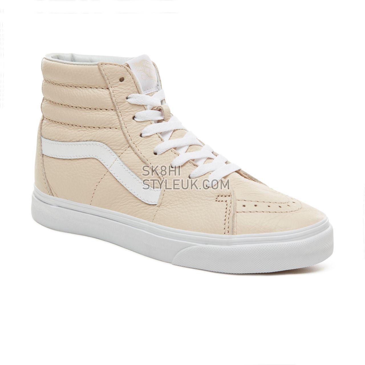 Vans Leather Sk8-Hi Classic Womens - (Leather) Sand Dollar VA38GEUA8 Shoes