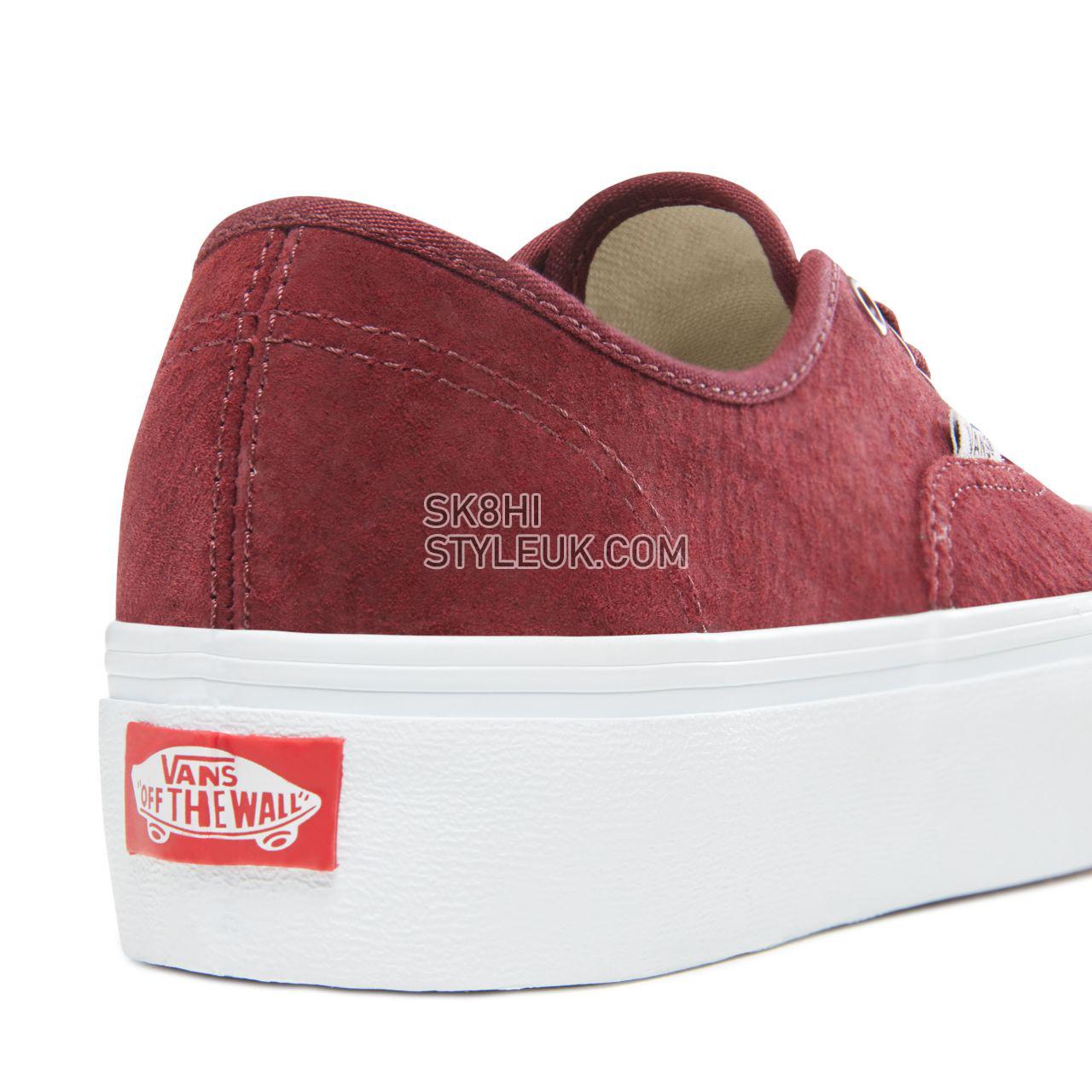 Vans Suede Authentic Platform 2.0 Classic Womens - (Pig Suede) Port Royale/True White VA3AV8S3N Shoes