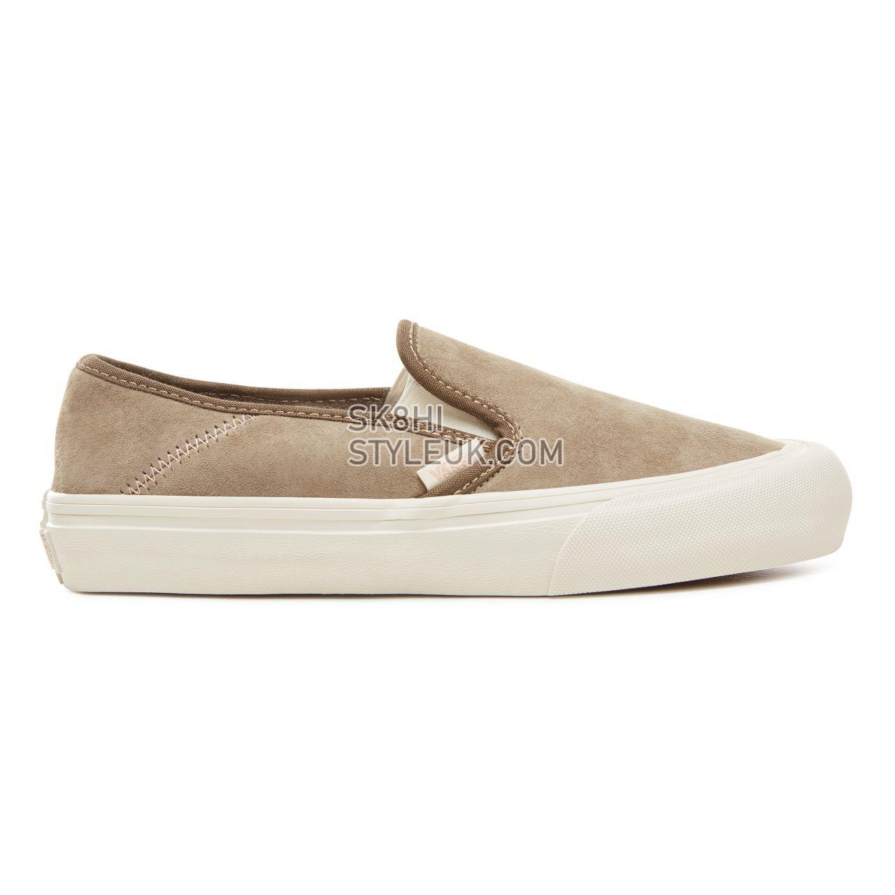 Vans Wolf Pack Slip-On SF Classic Womens - (Wolf Pack) Desert Taupe VA3MVDUBR Shoes