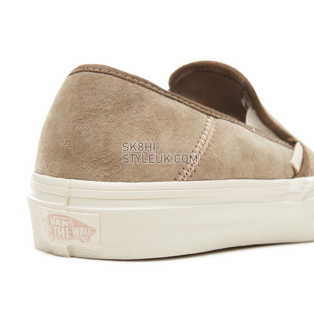 Vans Wolf Pack Slip-On SF Classic Womens - (Wolf Pack) Desert Taupe VA3MVDUBR Shoes