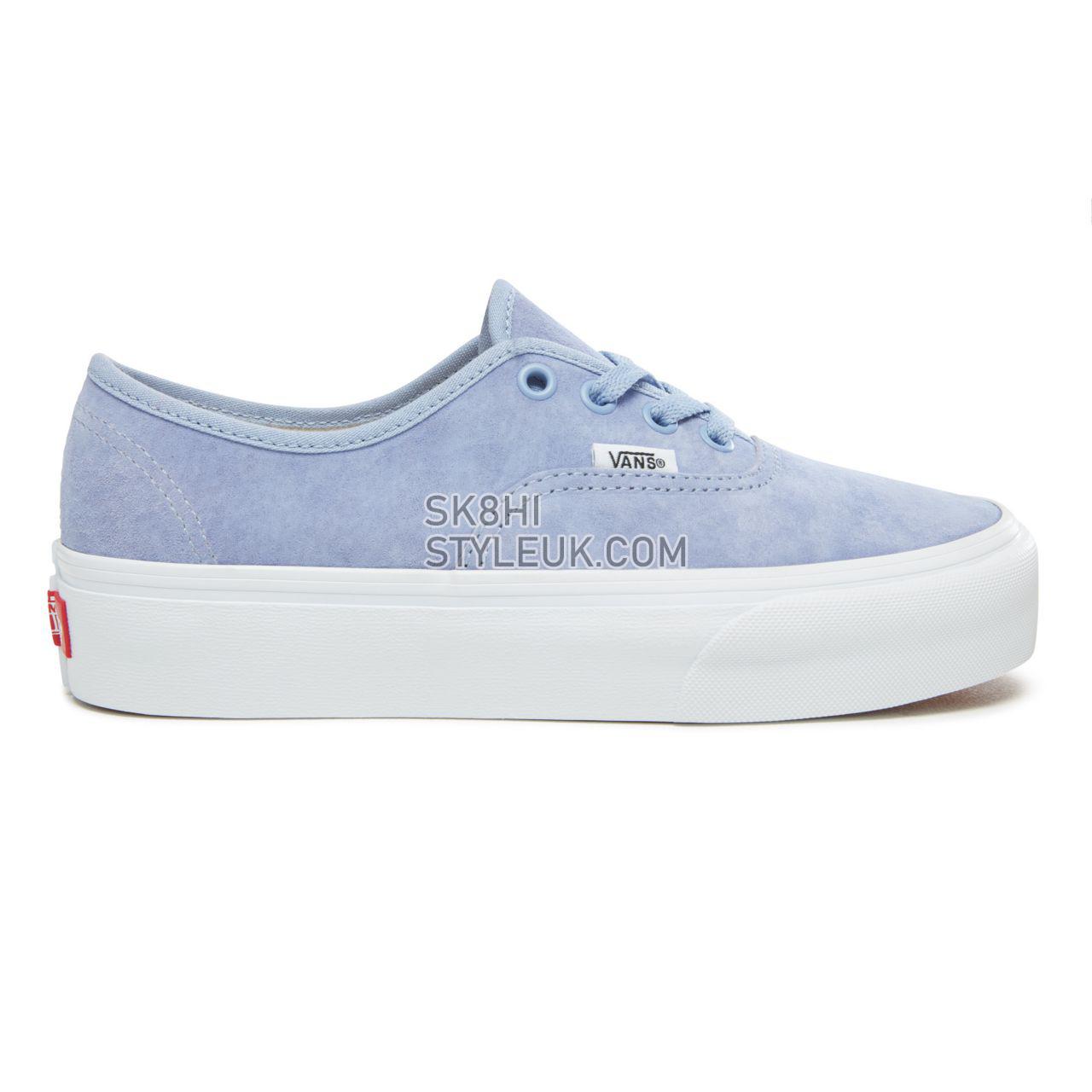 Vans Suede Authentic Platform 2.0 Classic Womens - (Pig Suede) Lavender Lustre/True White VA3AV8S3L Shoes