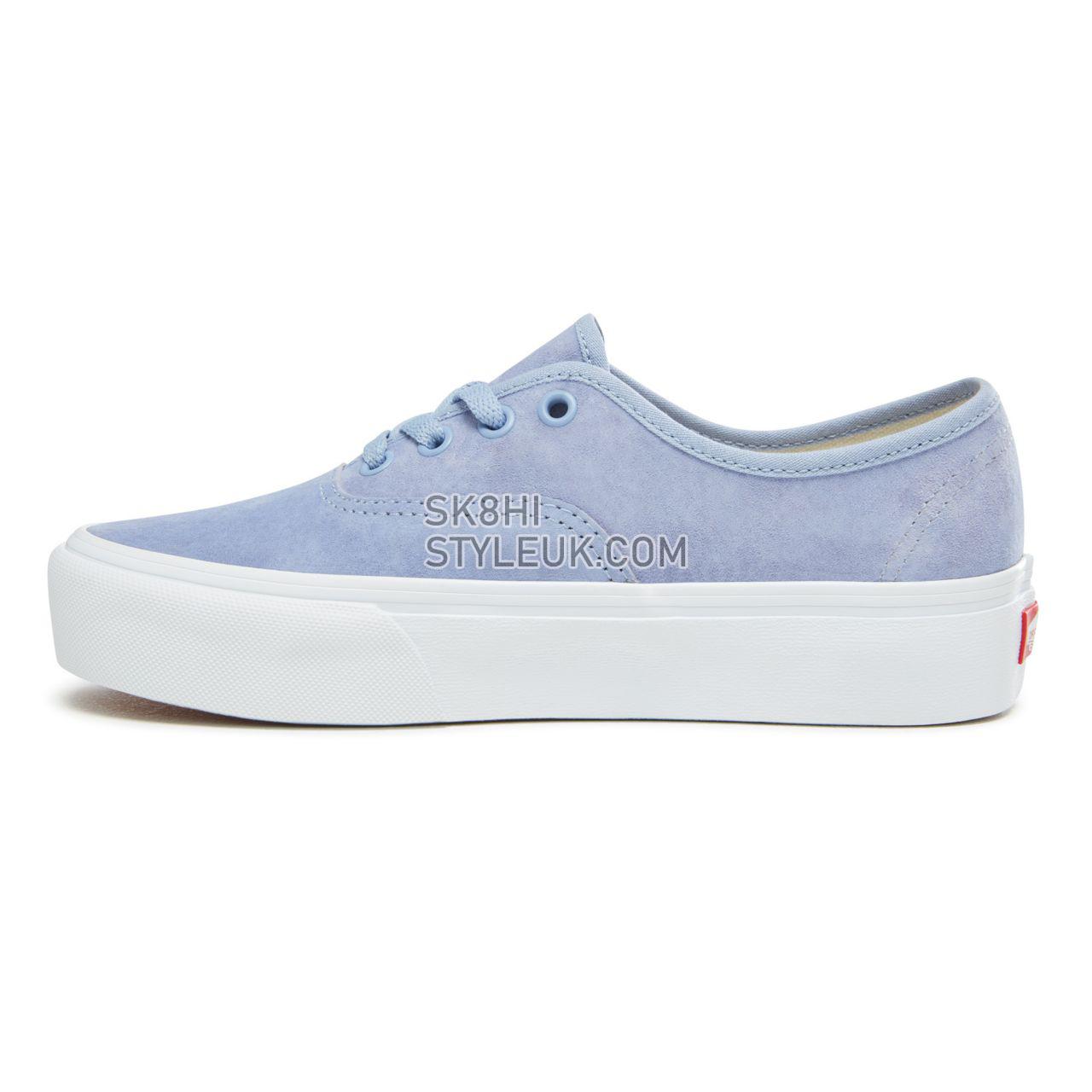 Vans Suede Authentic Platform 2.0 Classic Womens - (Pig Suede) Lavender Lustre/True White VA3AV8S3L Shoes