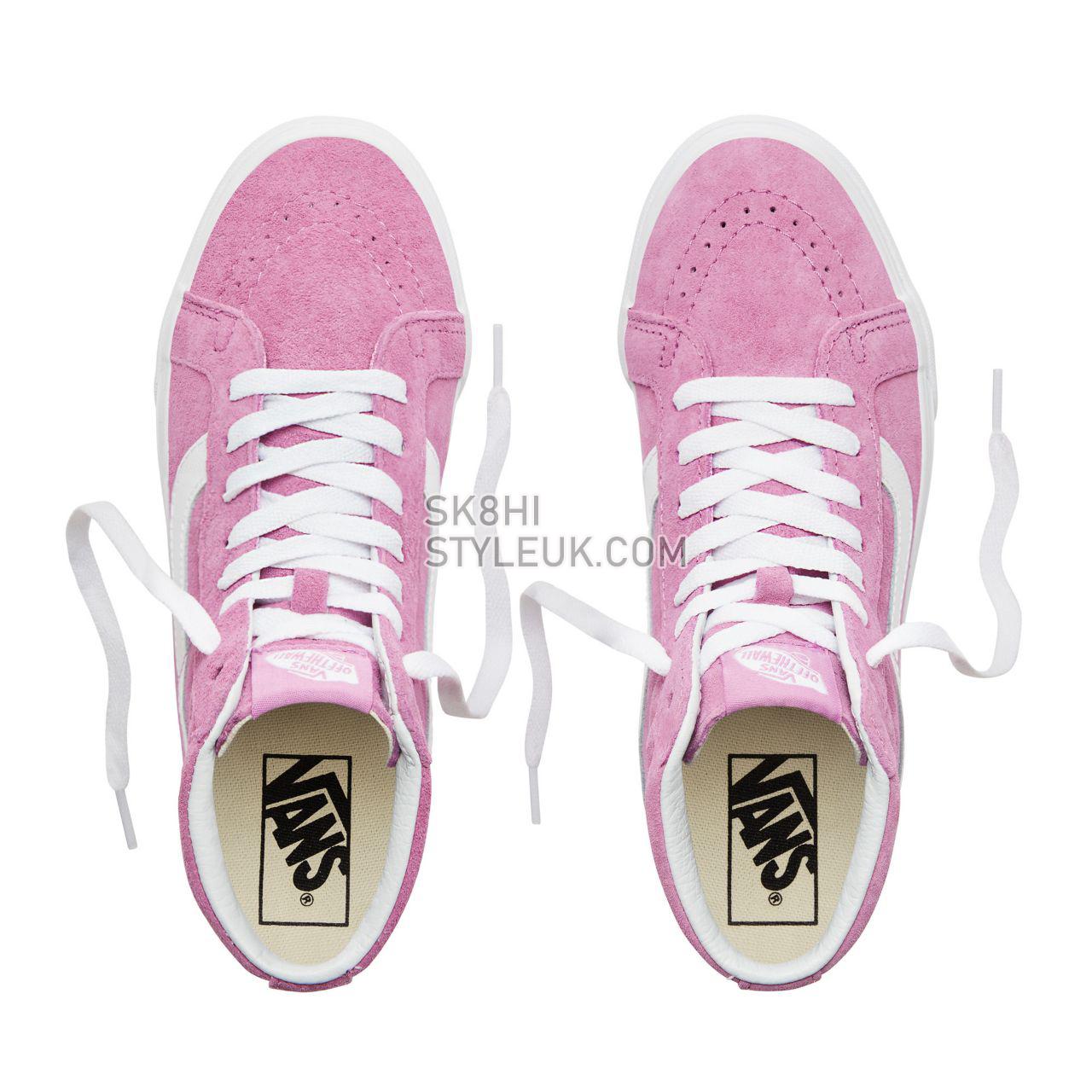 Vans Suede Sk8-Hi Reissue Classic Mens Womens - (Pig Suede) Violet/True White VA2XSBU5O Shoes