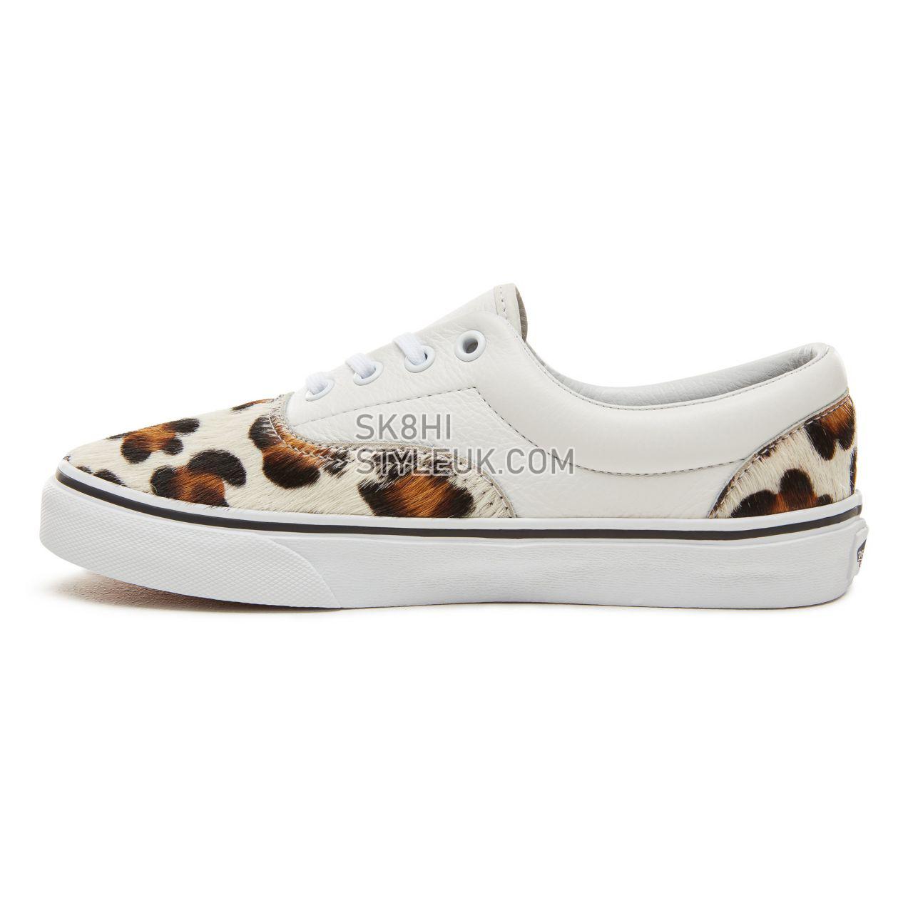 Vans Calf Hair Leopard Era Classic Womens - (Calf Hair) Leopard/True White VA38FRU8J Shoes