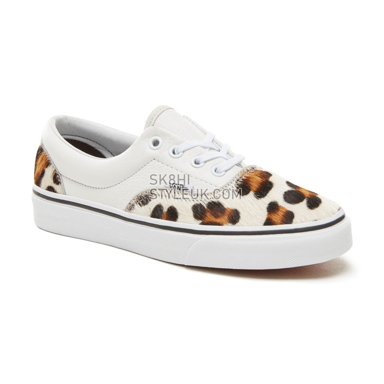 Vans Calf Hair Leopard Era Classic Womens - (Calf Hair) Leopard/True White VA38FRU8J Shoes