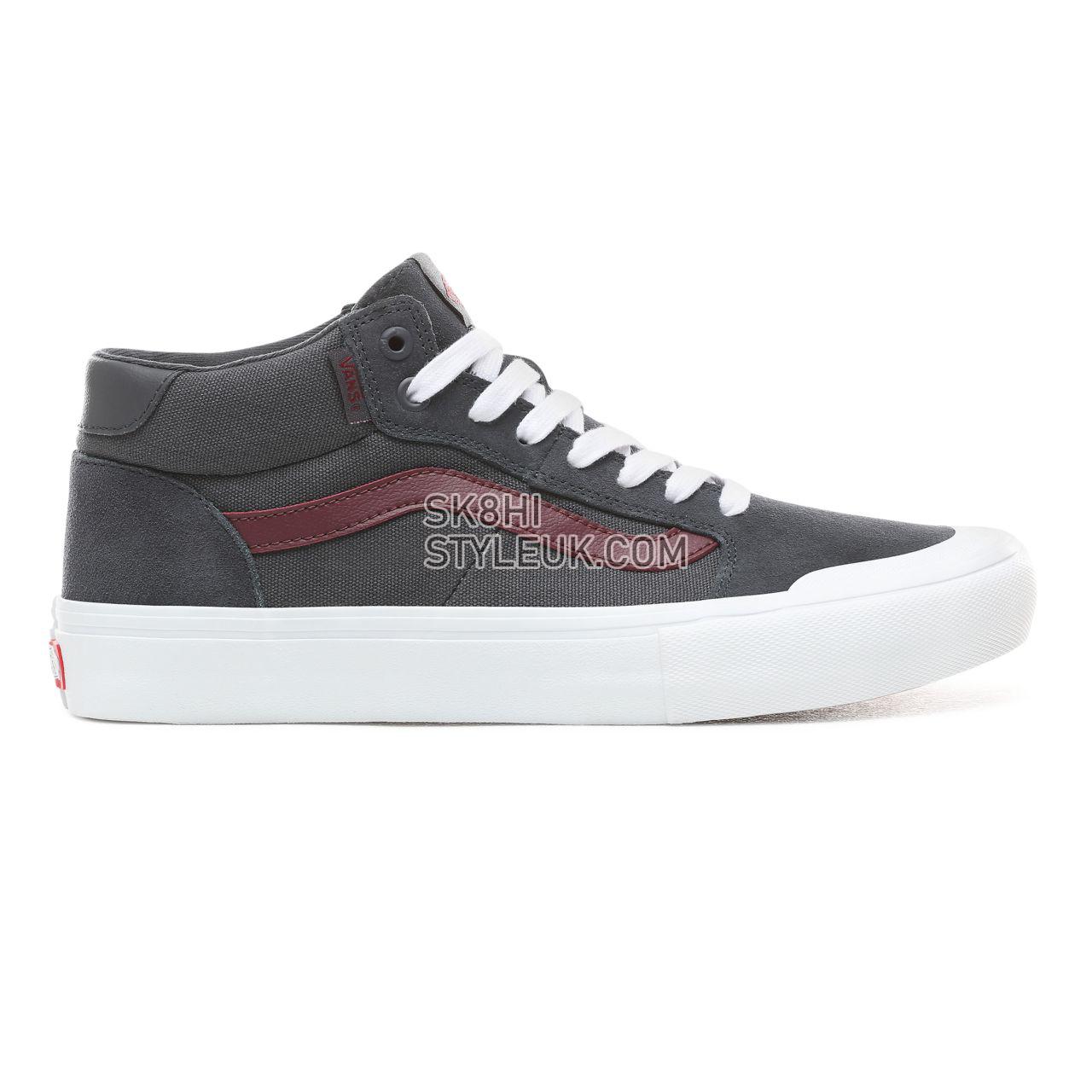 Vans Style 112 Mid Pro Classic Mens Womens - Ebony/Port Royale VN0A3DOVVGM Shoes