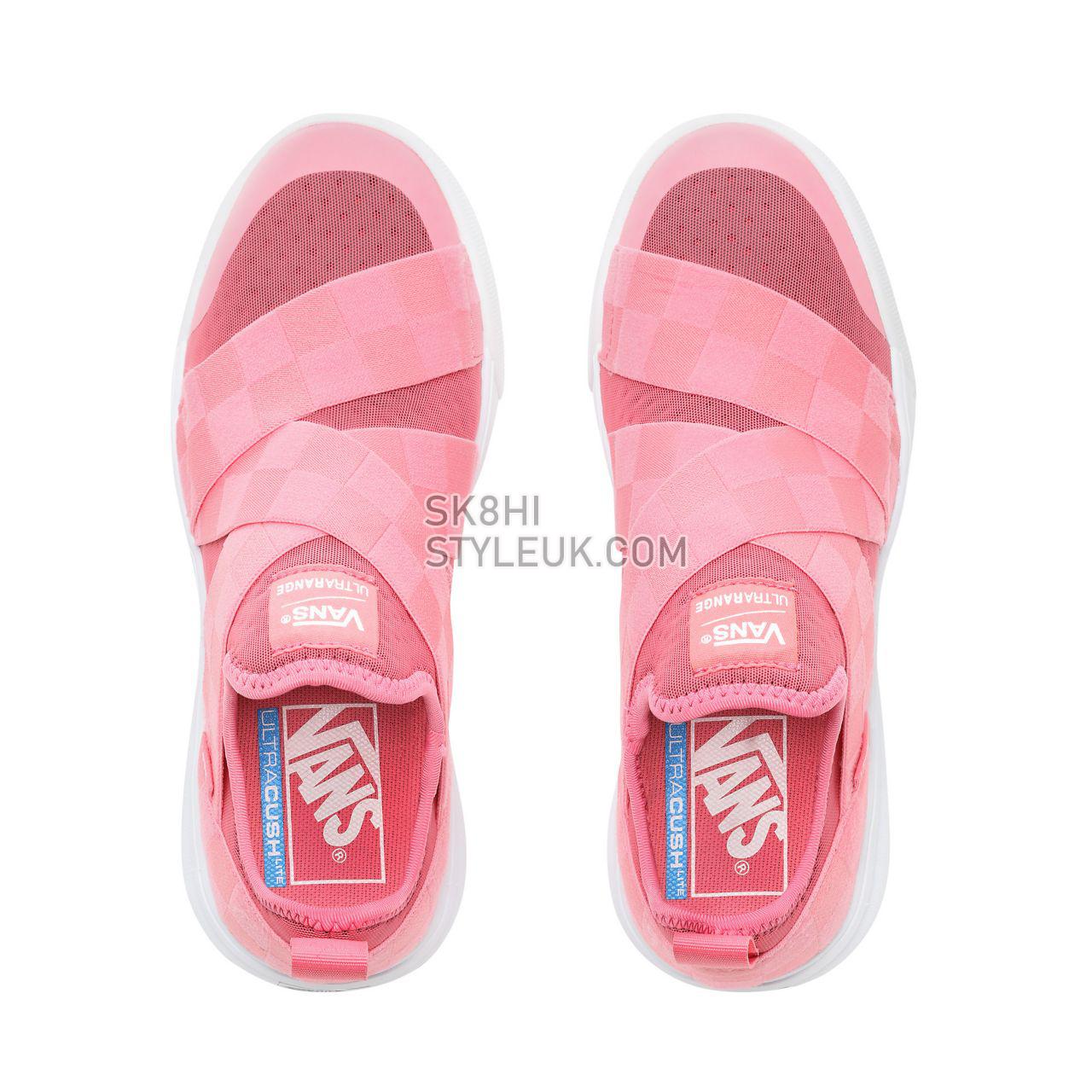 Vans Mega Check Ultrarange Gore Classic Womens - (Mega Check) Strawberry Pink VN0A3MVRVU6 Shoes