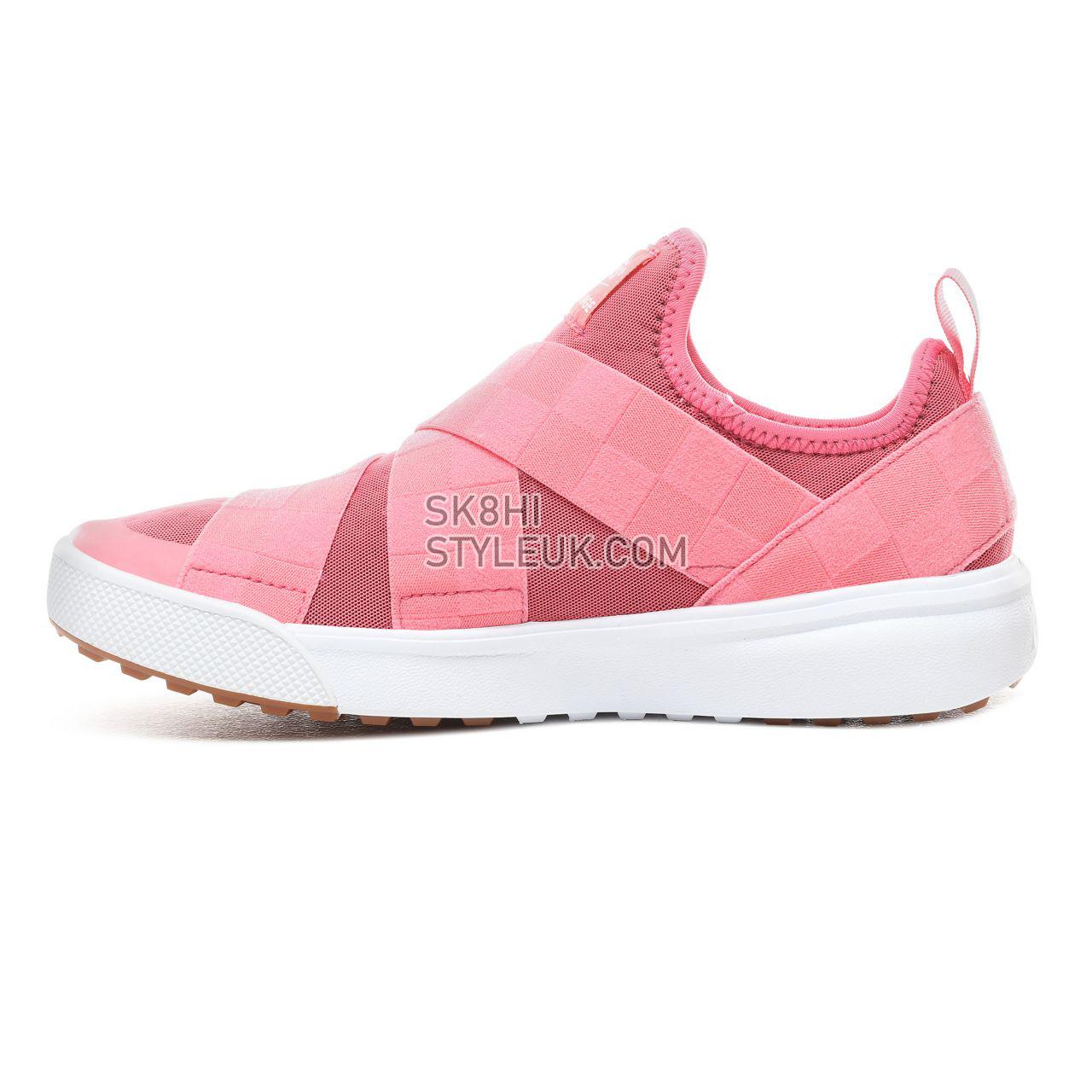 Vans Mega Check Ultrarange Gore Classic Womens - (Mega Check) Strawberry Pink VN0A3MVRVU6 Shoes