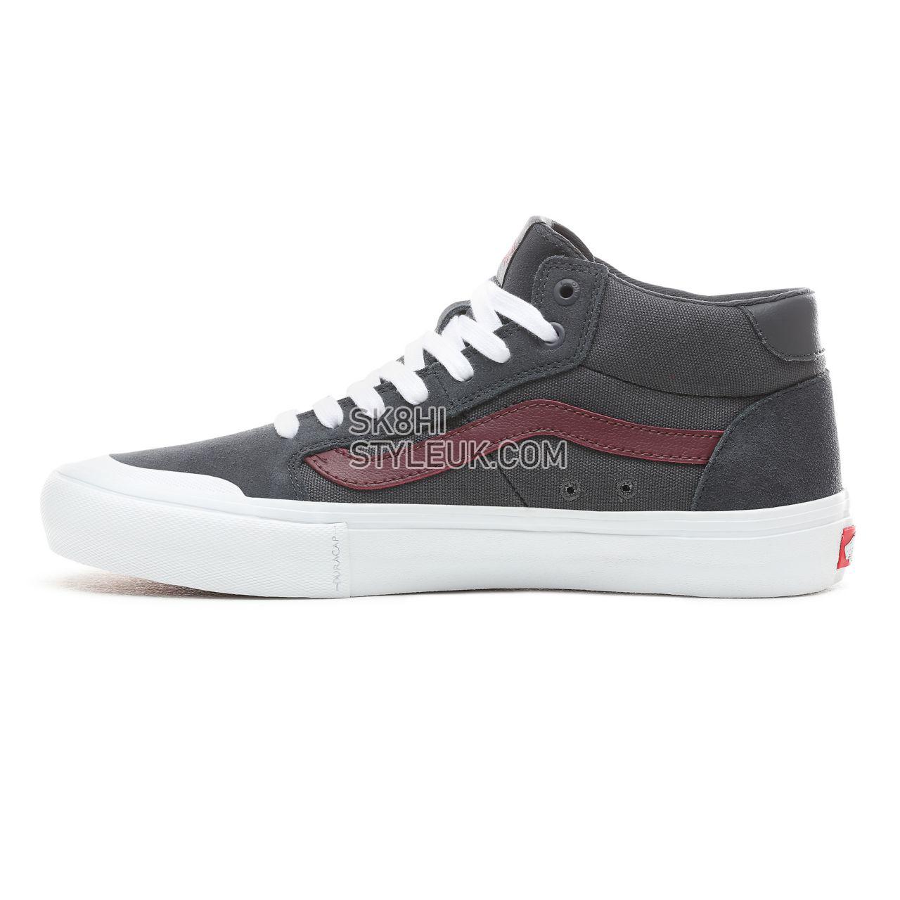 Vans Style 112 Mid Pro Classic Mens Womens - Ebony/Port Royale VN0A3DOVVGM Shoes