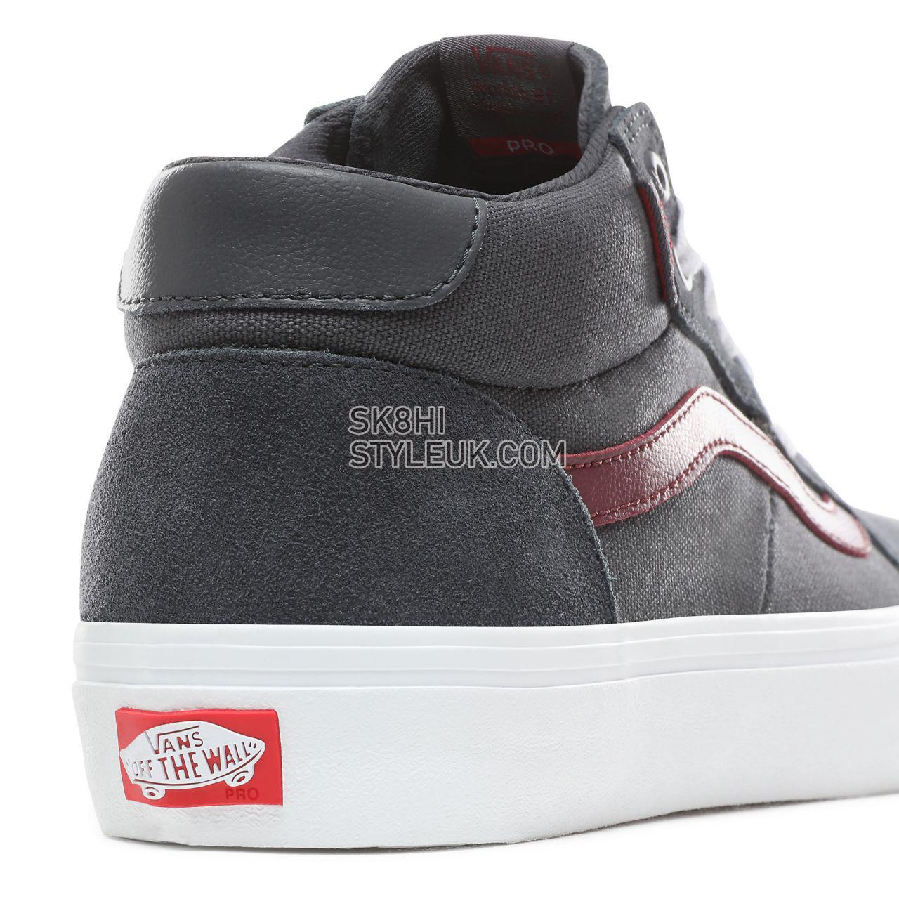 Vans Style 112 Mid Pro Classic Mens Womens - Ebony/Port Royale VN0A3DOVVGM Shoes