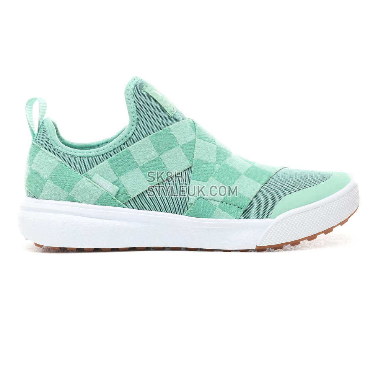 Vans Mega Check Ultrarange Gore Classic Womens - (Mega Check) Neptune Green VN0A3MVRVU5 Shoes