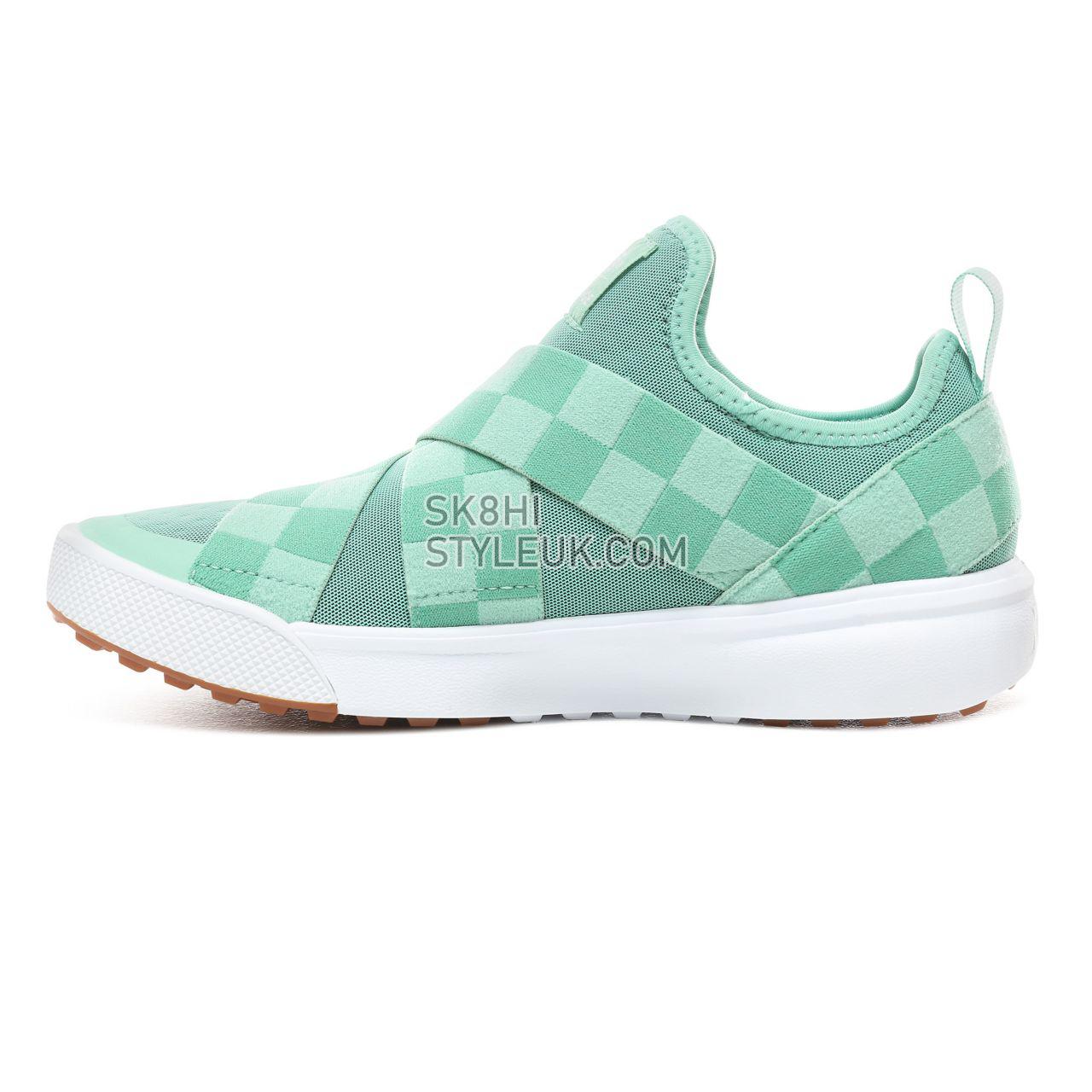 Vans Mega Check Ultrarange Gore Classic Womens - (Mega Check) Neptune Green VN0A3MVRVU5 Shoes