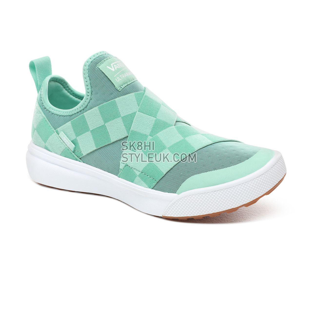 Vans Mega Check Ultrarange Gore Classic Womens - (Mega Check) Neptune Green VN0A3MVRVU5 Shoes