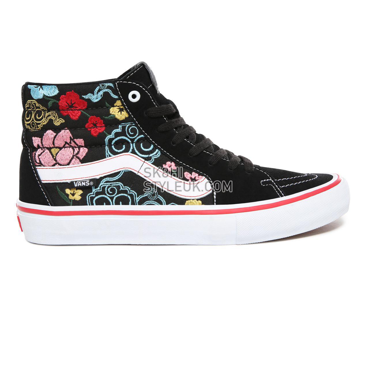 Vans Lizzie Armanto Floral Sk8-Hi Pro Classic Womens - (Lizzie Armanto Floral) Black/Multi VA347TRPQ Shoes