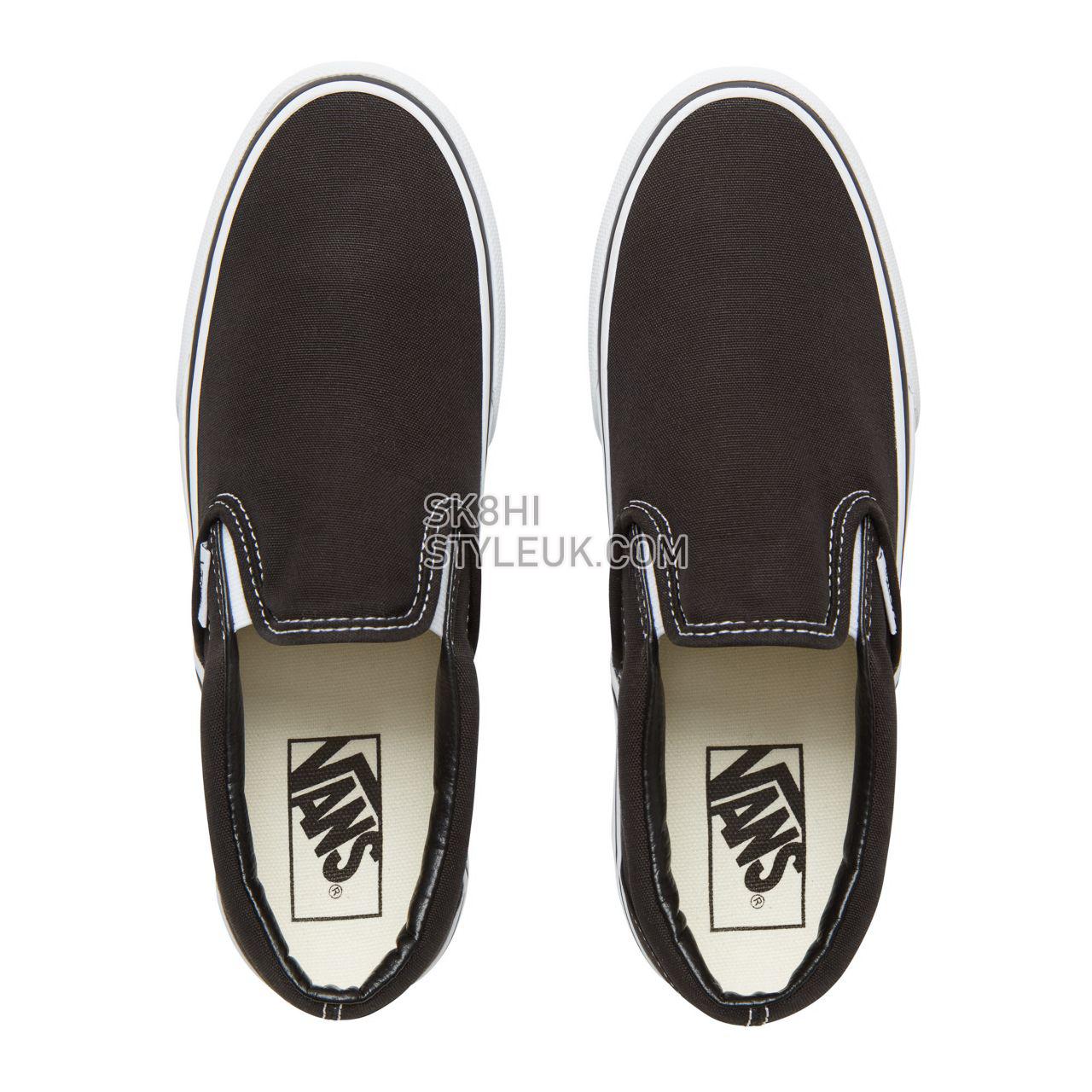 Vans Classic Slip-On Platform Womens - Black VN00018EBLK Shoes