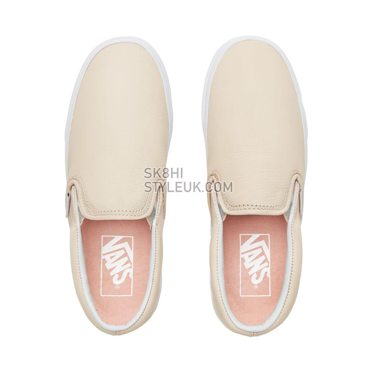 Vans Lurex Gore Classic Slip-On Classic Womens - (Lurex Gore) Sand Dollar VA38F7U7I Shoes