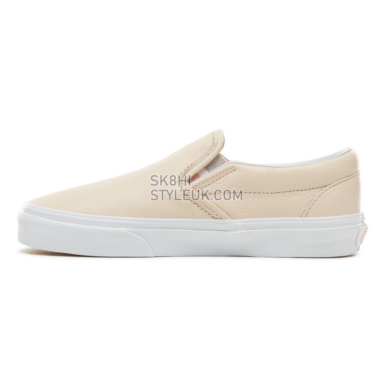 Vans Lurex Gore Classic Slip-On Classic Womens - (Lurex Gore) Sand Dollar VA38F7U7I Shoes