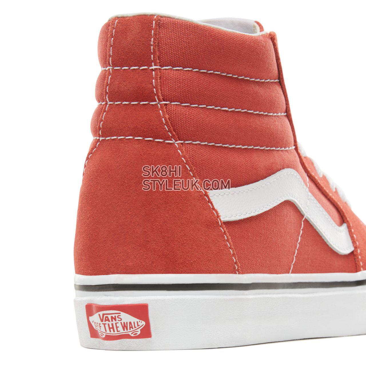 Vans Sk8-Hi Classic Womens - Hot Sauce/True White VN0A38GEUKZ Shoes