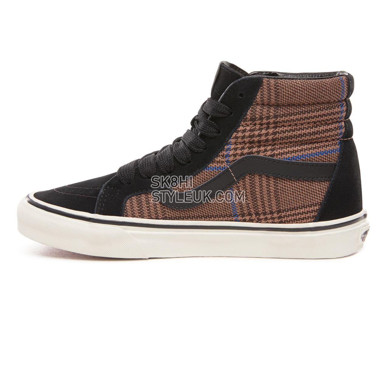 Vans Design Assembly Sk8-Hi Reissue Classic Womens - (Design Assembly) Glen Plaid/Marshmallow VN0A2XSBUQI Shoes