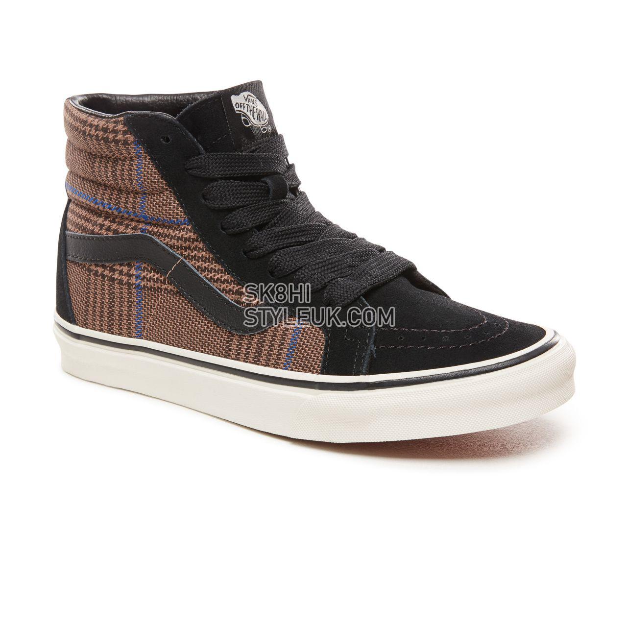 Vans Design Assembly Sk8-Hi Reissue Classic Womens - (Design Assembly) Glen Plaid/Marshmallow VN0A2XSBUQI Shoes