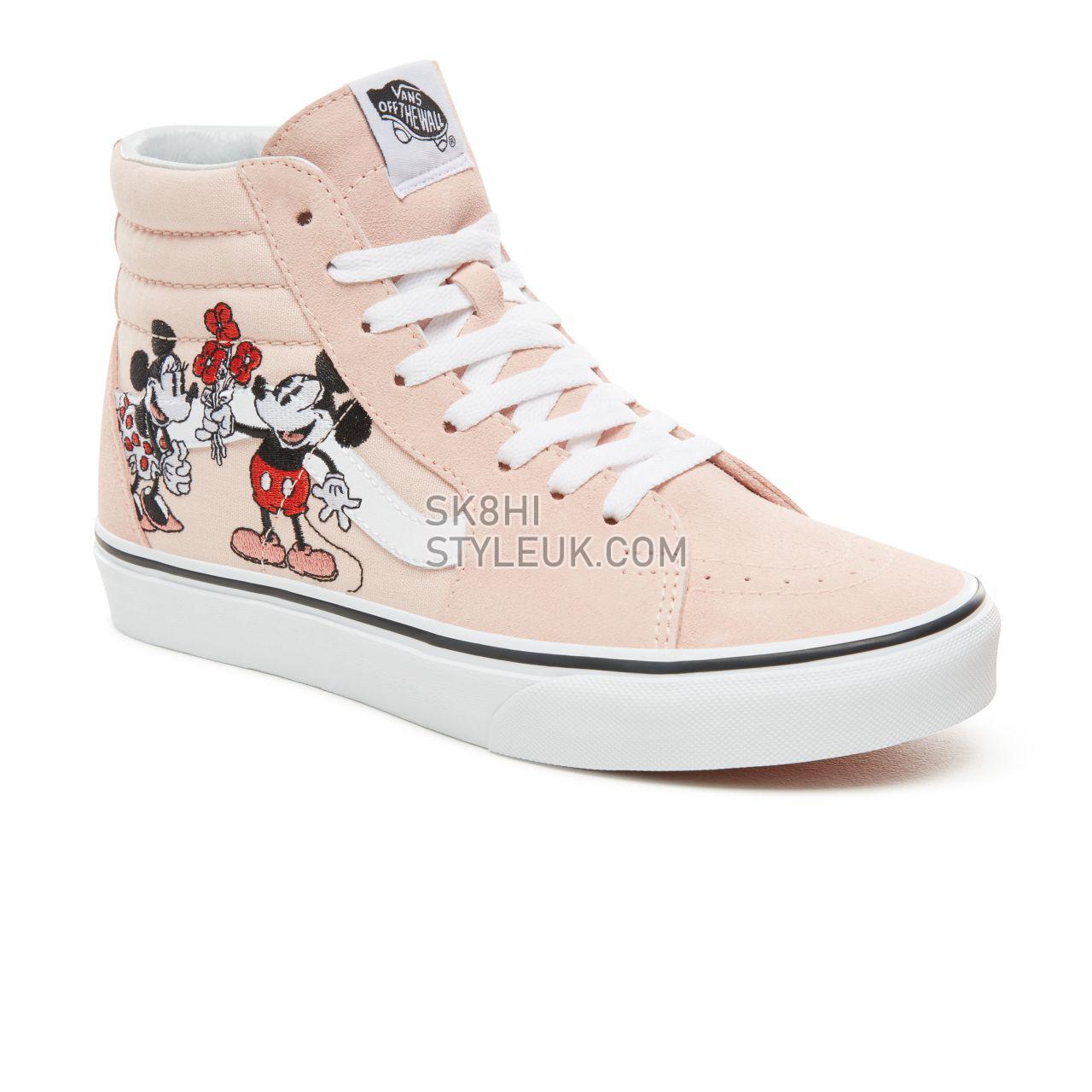 Vans Disney x Vans Sk8-Hi Classic Womens - (Disney) Mickey & Minnie/Pink VN0A38GEUPN Shoes