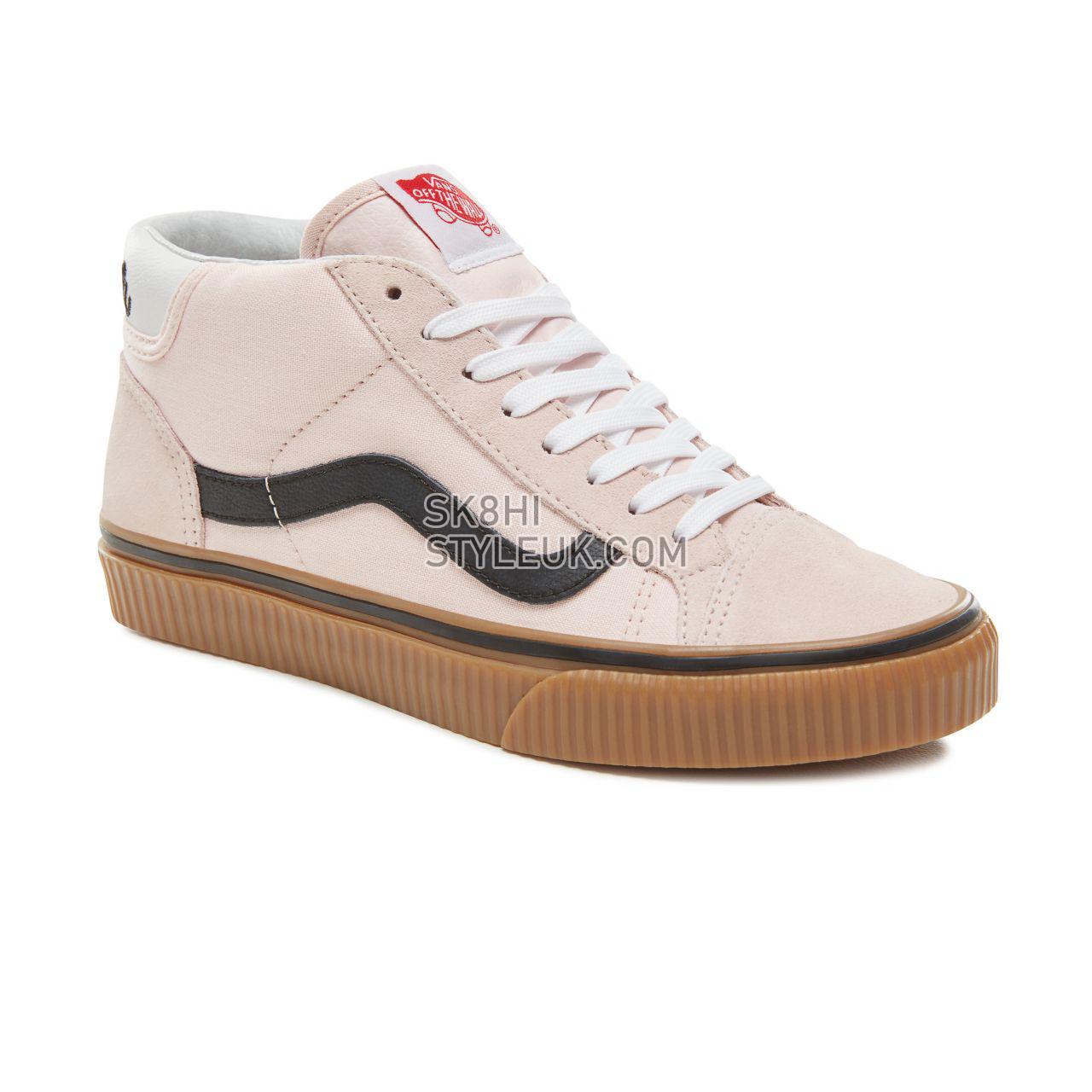 Vans Suede Power Pack Mid Skool 37 Classic Womens - (Power Pack) Heavenly Pink/Gum VA3TKFU9G Shoes